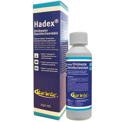 Star Brite Hadex dricksvatten-desinfektionsmedel 250 ml.
