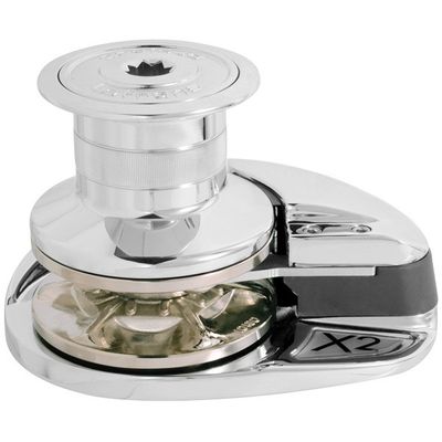 Lofrans ankarspel X2 krom 12V 1000W hög, 8mm DIN766/14mm lin