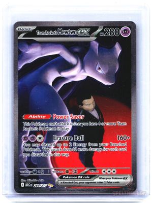 Team Rocket's Mewtwo ex
