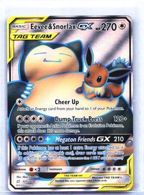 Eevee & Snorlax GX (Full Art)