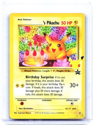 ______'s Pikachu (25th anniversary)