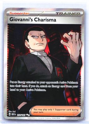 Giovanni's Charisma