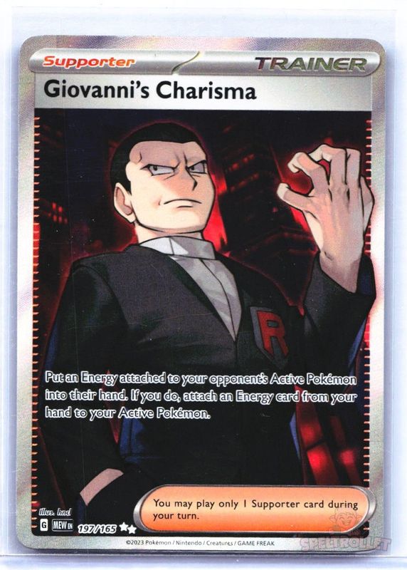 Giovanni's Charisma