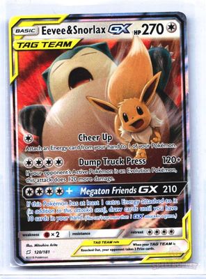 Eevee & Snorlax GX