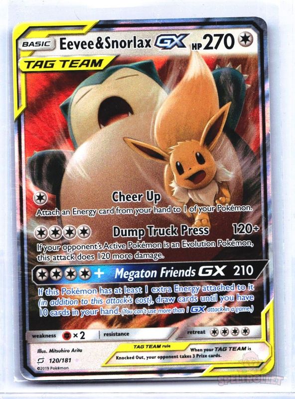 Eevee & Snorlax GX