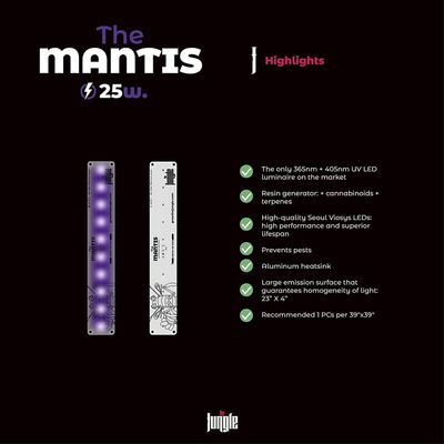 The Jungle LED - The Mantis 25W UV
