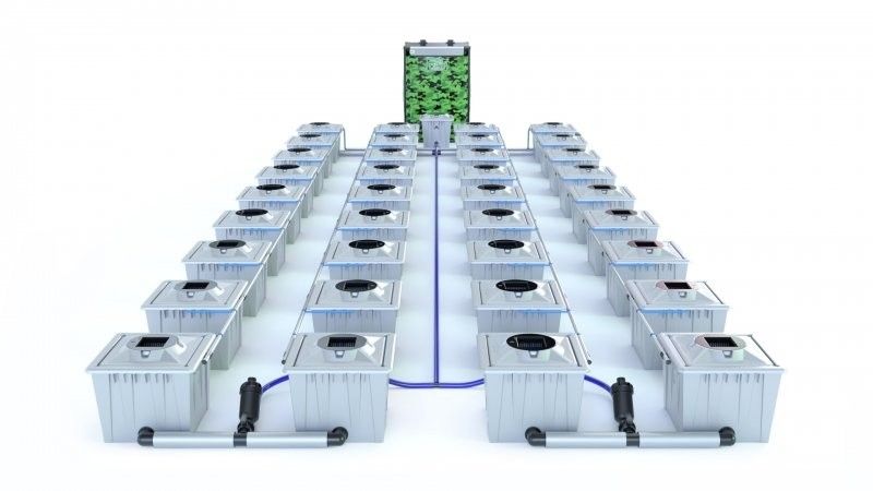 Alien RDWC 36 Pot 36L PRO Silver Series