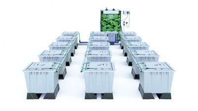 Alien Rain 15 Pot 30L Pro Silver Series