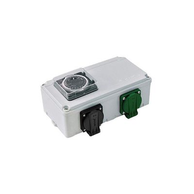 Davin Timer DV-12K   2 x 600W +  euro plug för värme