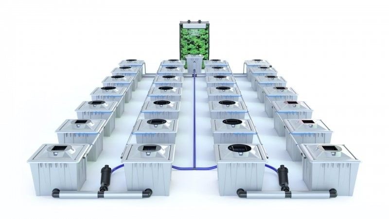 Alien RDWC 28 Pot 36L PRO Silver Series