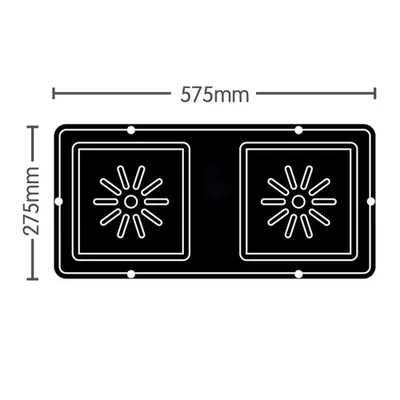 AutoPot Easy2Grow 2Pot fat med lock