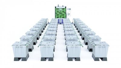 Alien Rain 36 Pot 15L Pro Silver Series