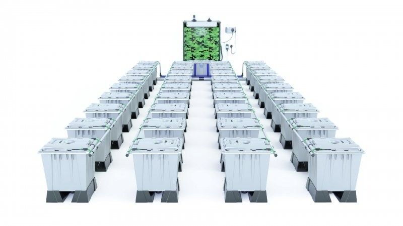 Alien Rain 36 Pot 15L Pro Silver Series