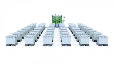 Alien Rain 48 Pot 30L Pro Silver Series