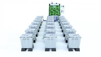 Alien Rain 21 Pot 15L Pro Silver Series