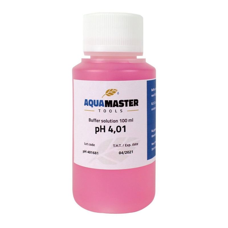 Aquamaster pH 4.01 Kalibreringsvätska 100ml