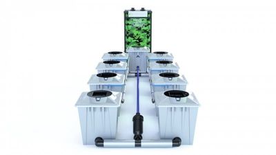 Alien RDWC 8 Pot 20L PRO Silver Series