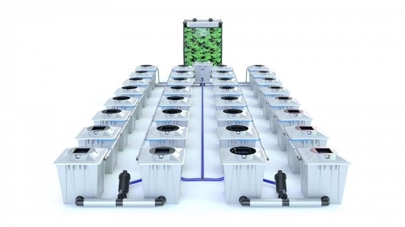 Alien RDWC 32 Pot 20L PRO Silver Series