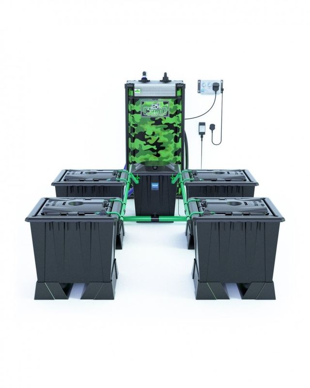 Alien Rain 4 Pot 30L Black Series