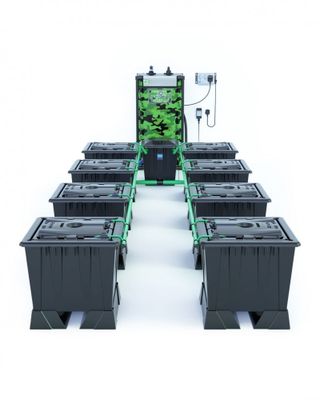 Alien Rain 8 Pot 30L Black Series