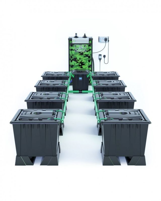 Alien Rain 8 Pot 30L Black Series