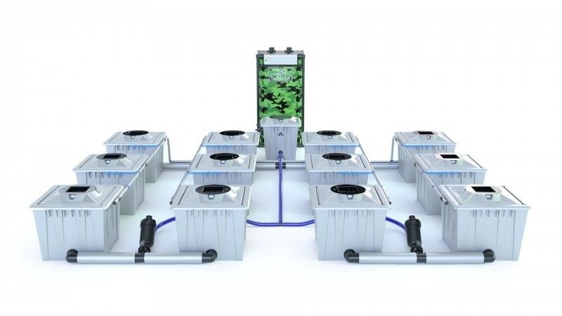 Alien RDWC 12 Pot 36L PRO Silver Series