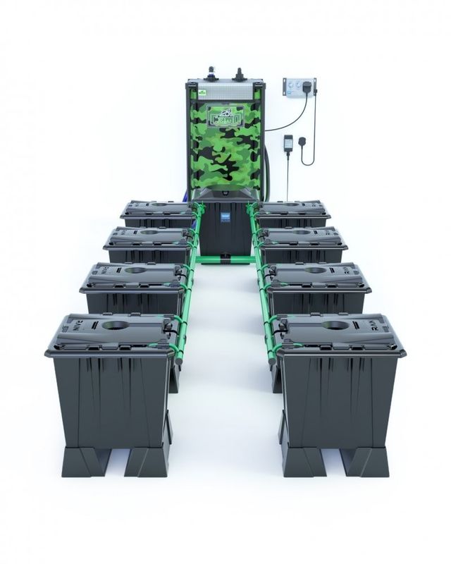 Alien Rain 8 Pot 15L Black Series