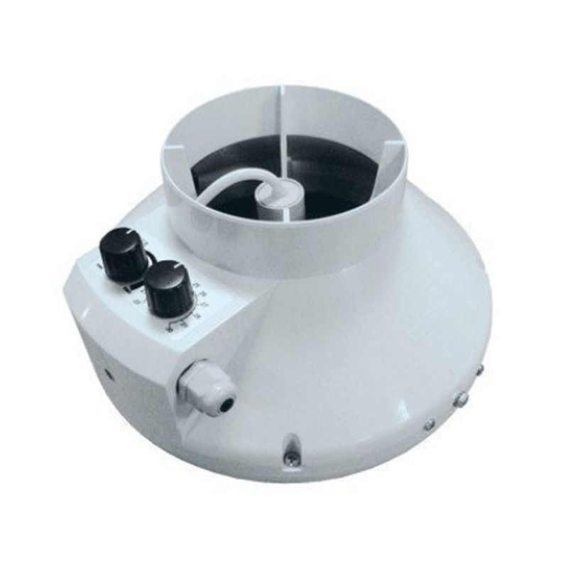 Vents kanalfläkt VK150 (460m³/h - 150mm) Med inbyggd fläkt kontroller