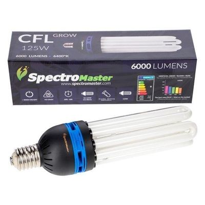Spectromaster CFL lågenergilampa 125W grow