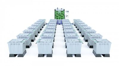 Alien Rain 32 Pot 30L Pro Silver