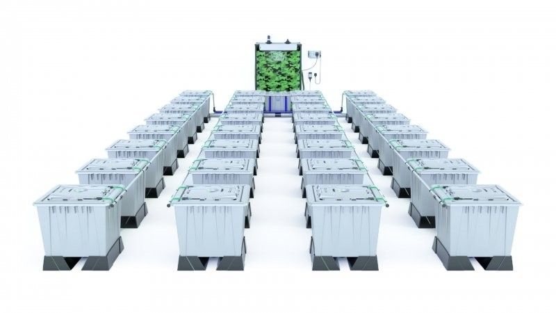 Alien Rain 32 Pot 30L Pro Silver