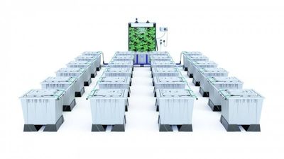 Alien Rain 24 Pot 30L Pro Silver Series