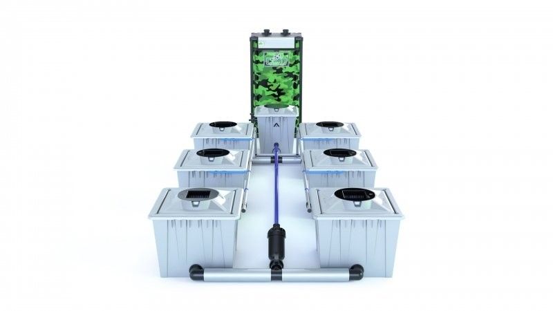 Alien RDWC 6 Pot 36L PRO Silver Series