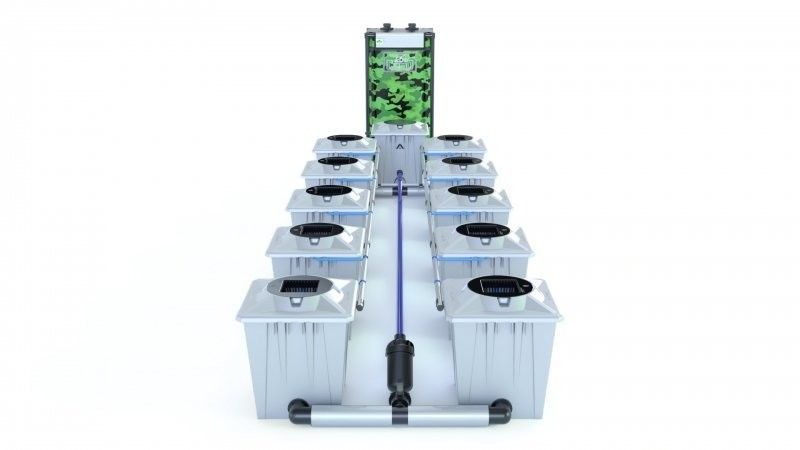 Alien RDWC 10 Pot 20L PRO Silver Series