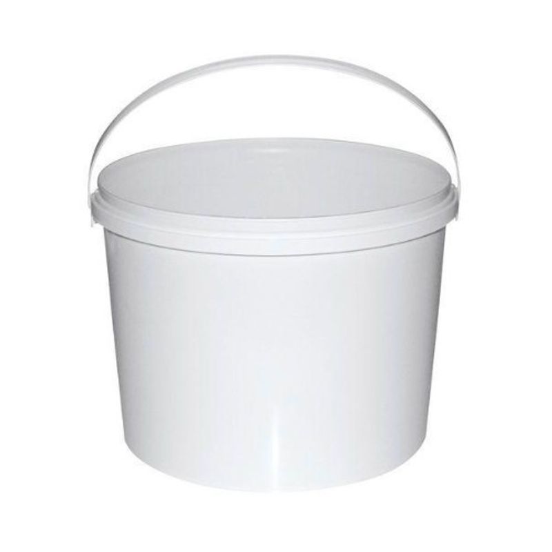 Hink med lock Vit 2,3L