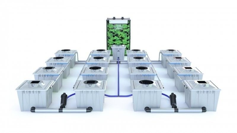 Alien RDWC 16 Pot 36L PRO Silver Series