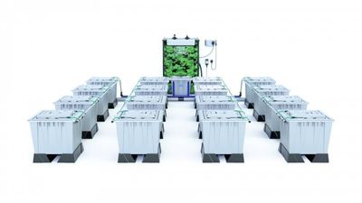 Alien Rain 16 Pot 30L Pro Silver Series