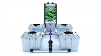 Alien RDWC 4 Pot 36L PRO Silver Series