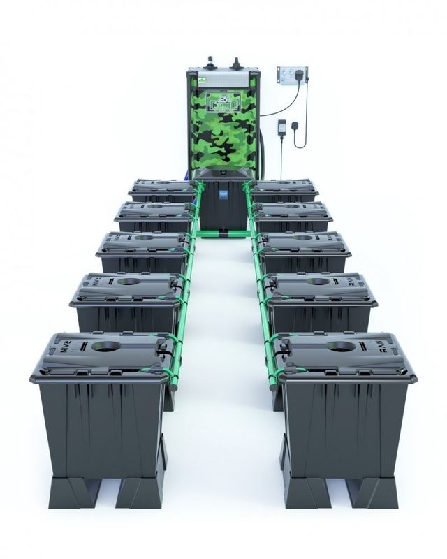 Alien Rain 10 Pot 15L Black Series