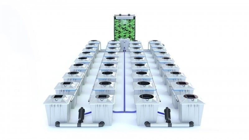 Alien RDWC 36 Pot 20L PRO Silver Series