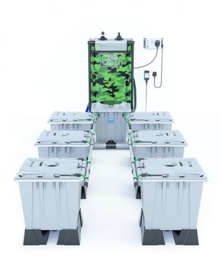 Alien Rain 6 Pot 15L Pro Silver