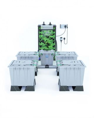 Alien Rain 4 Pot 30L Pro Silver Series