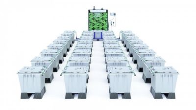 Alien Rain 32 Pot 15L Pro Silver Series