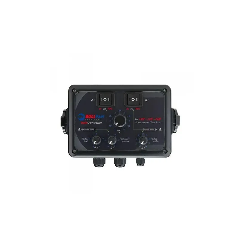 Bull-Fan Twin controller 4+4 AMP