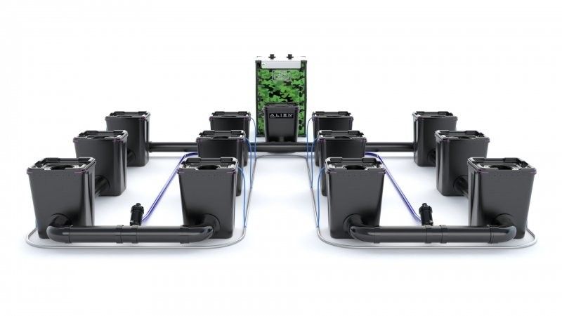 Alien RDWC Pro  12  Pots 55L 4inch Series