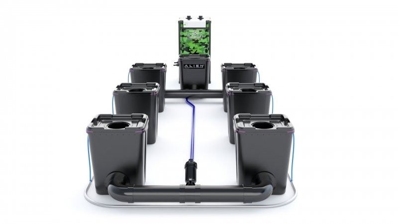 Alien RDWC Pro 6 Pots 55L 4inch Series