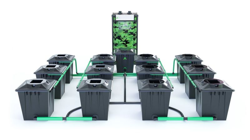 Alien RDWC 12 Pot 20L Black Series