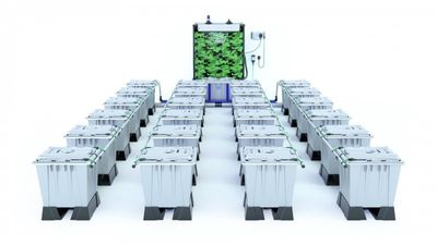 Alien Rain 24 Pot 15L Pro Silver Series