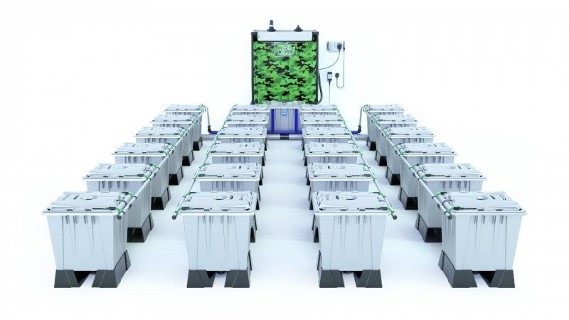 Alien Rain 24 Pot 15L Pro Silver Series