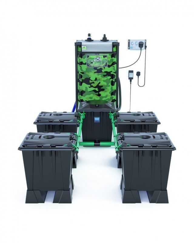 Alien Rain 4 Pot 15L Black Series